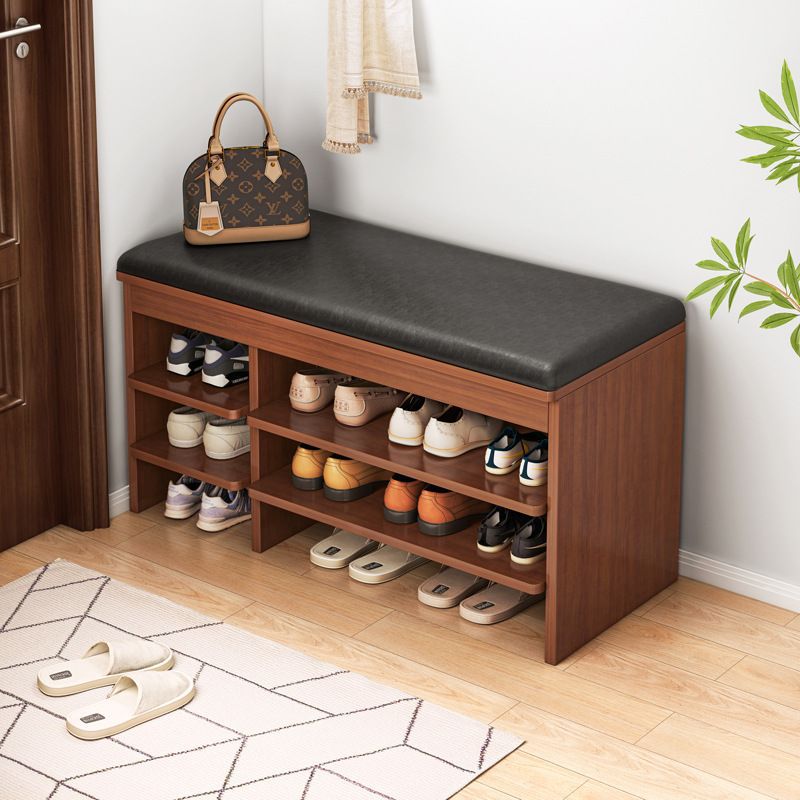 Home shoe cabinet sitting shoe changing stool home door shoe wearing stool sofa long stool stool one-piece door shoe rack