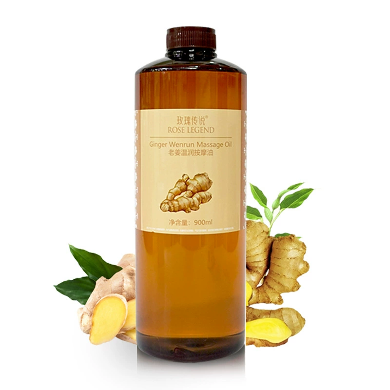 Rose Legend Old Ginger Base Oil Меридиан Лихорадка Лечение имбирем Эфирное масло Салон красоты Специальный соскабливающий массаж Массажное масло