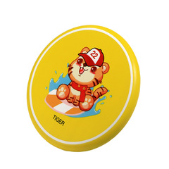 Frisbee children's soft safety kindergarten parent-child interaction outdoor outdoor park small flying saucer toy boys and girls sports