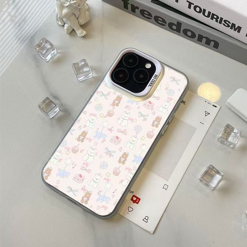 Nuevo cachorro de dibujos animados para iPhone 16 funda para teléfono móvil Apple 15promax/14 femenino 13pro12 lindo 11
