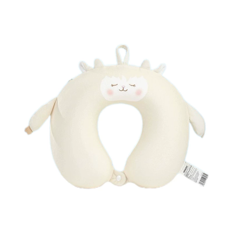 Плавающая подушка U-форма MINISO Capibara подушка-бургер из памяти формы U-подушка Пингвин Белый Медведь Овца Mea дорожная защита шеи