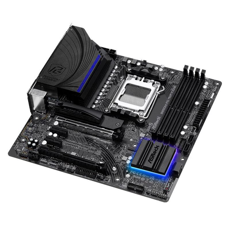 Совместимая материнская плата AMD Hua B650M PG RIPTIDE Black Tide Storm D5 AMD7000 серия