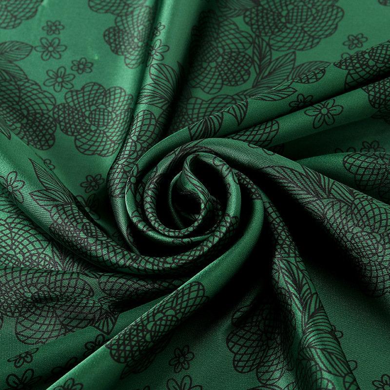 130g Weight Scarf Classification Women's Lady Flower Cloud Brocade Printing Scarf