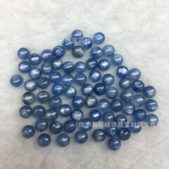 天然藍晶石円形戒面平底素面裸石楕円方形水滴三角卵型戒面卸売り