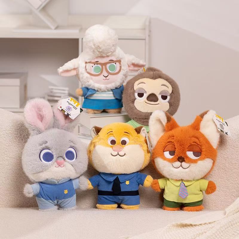 Zootopia Plush Toy Doll Rabbit Judy Fox Nick Doll Leopard Police Officer Disney Plush Zootopia Plush Toy Doll Rabbit Judy Fox Nick Doll Leopard Police Officer Disney Plush