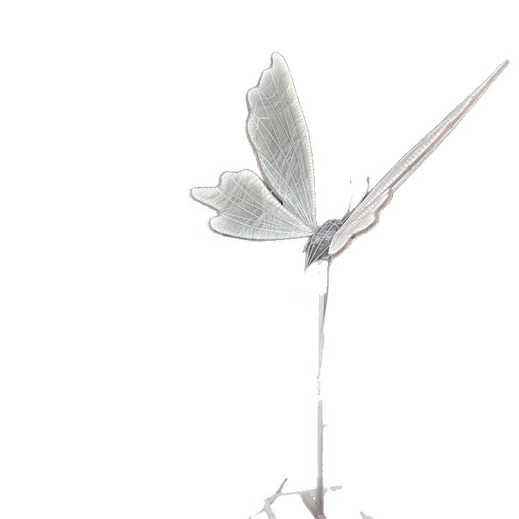 Boda apoyos diseño luminoso mariposa alas etapa decoración techo colgante boda plomo carretera escena adornos