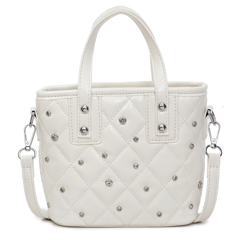 Bolso Tote de moda coreana 2025 nuevo bolso de mano gypsophila bolso de hombro de diamantes con incrustaciones de diamantes bolso bandolera de mujer