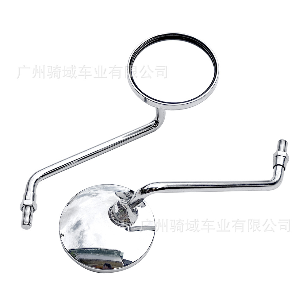 Cross-border motorcycle modification wide-angle rearview mirror, large round mirror, universal reflector for electric vehicles, reversing mirror