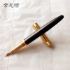 Unexpected design pen holder retro brass handmade wooden pen signed pen Meiyu pen business gift pen