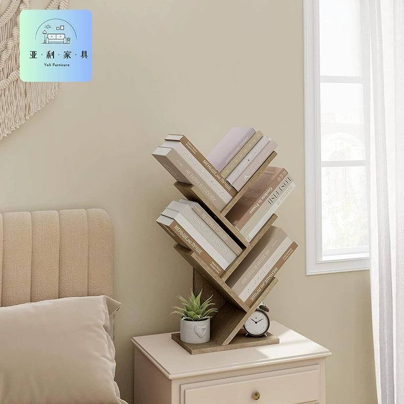 Производитель, оптовая продажа, книжная полка в форме дерева, книжная полка для гостиной, кабинета, многослойный книжный шкаф от пола до потолка, современный простой стиль, книжная полка, стеллаж для хранения