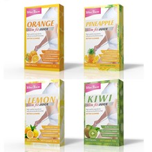 跨境现货果汁粉 slim fit juice 柠檬/菠萝/猕猴桃/橙子味果汁