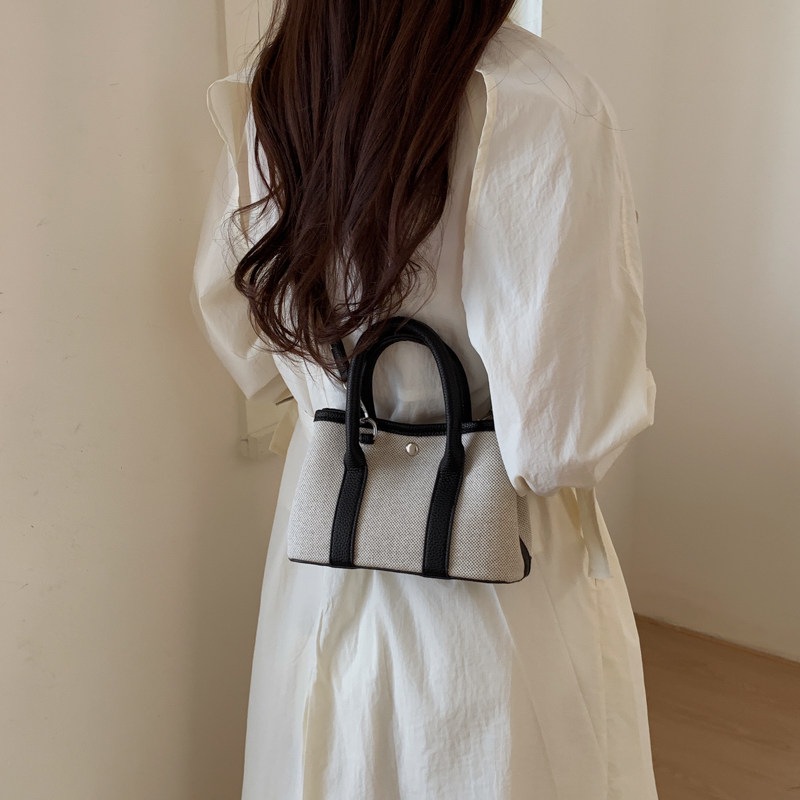 2026 bolso de hombro único estilo coreano nuevo bolso de mano inclinado bolso de mano de moda día cubos nicho