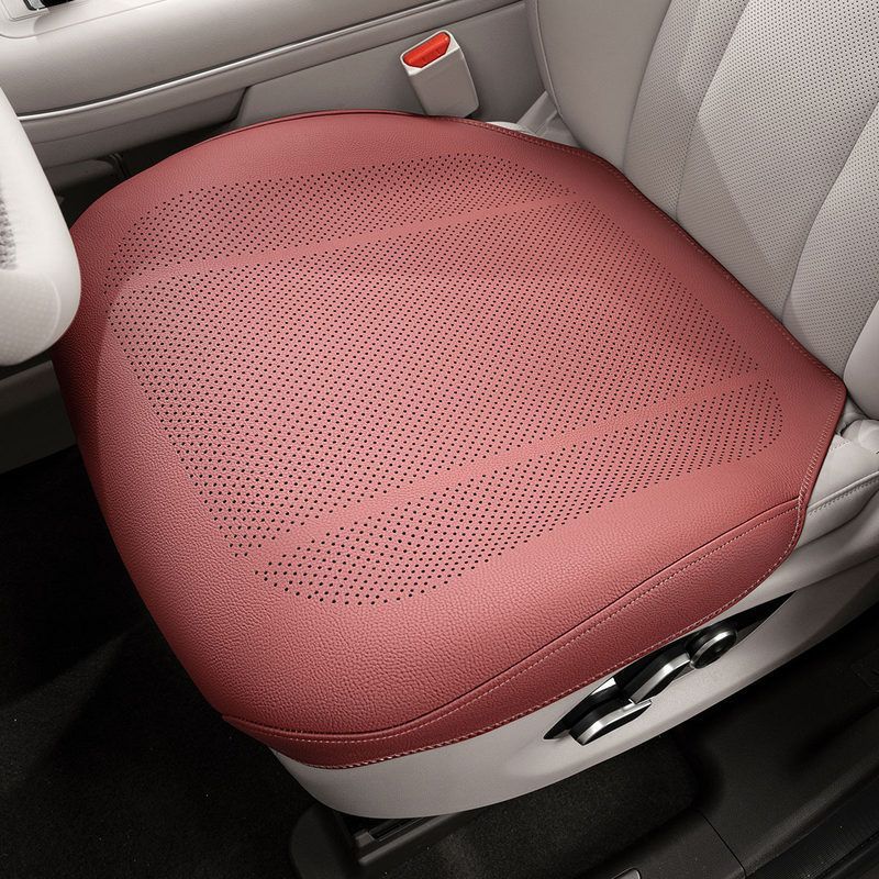 Mercedes-Benz – Seat cushion, seat cover Summer Cooling Pad - b-full-coverage-thin-volcano-red-front-row-single