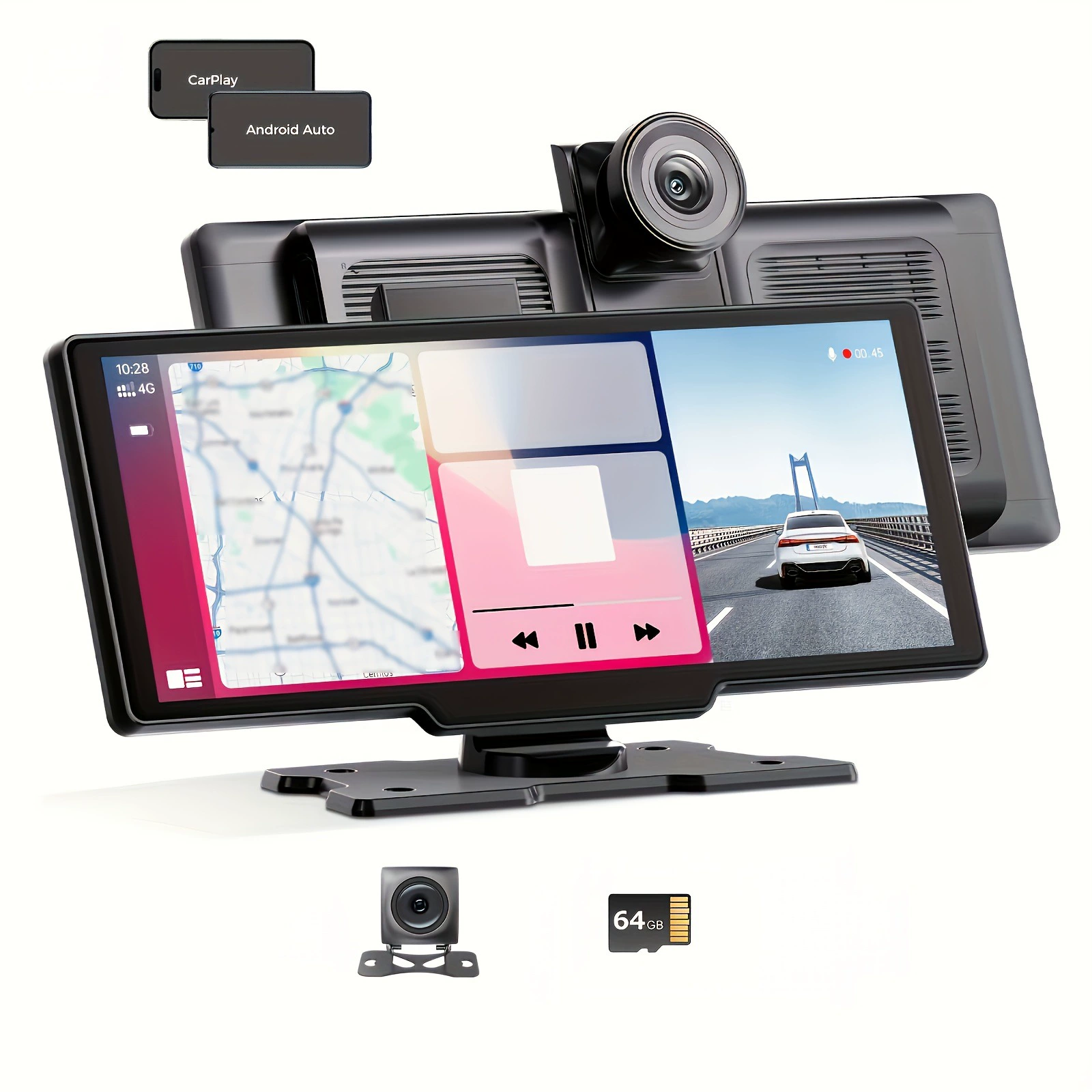 2025 новая трансграничная дропшиппинг 4K спереди 1080P сзади 10.26inch экран трансграничная автомобильная аудиосистема