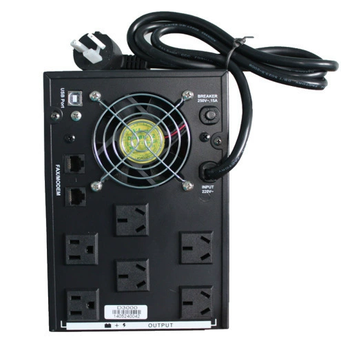 Рэдиc D3000 бесперебойный источник питания UPS мощность 3KVA/1800W один 220V серверное переключательное устройство