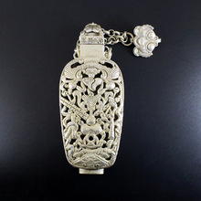 老铜器收藏古董白铜服饰配饰仿古物件貔貅物件金属工艺品工厂批发