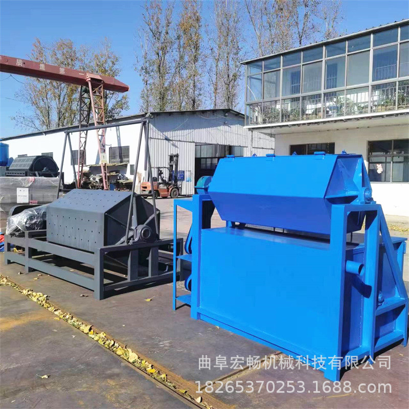 铁件去焊渣滚筒抛光机 六角滚筒去锈机 滚石机 五金件去锈干磨机