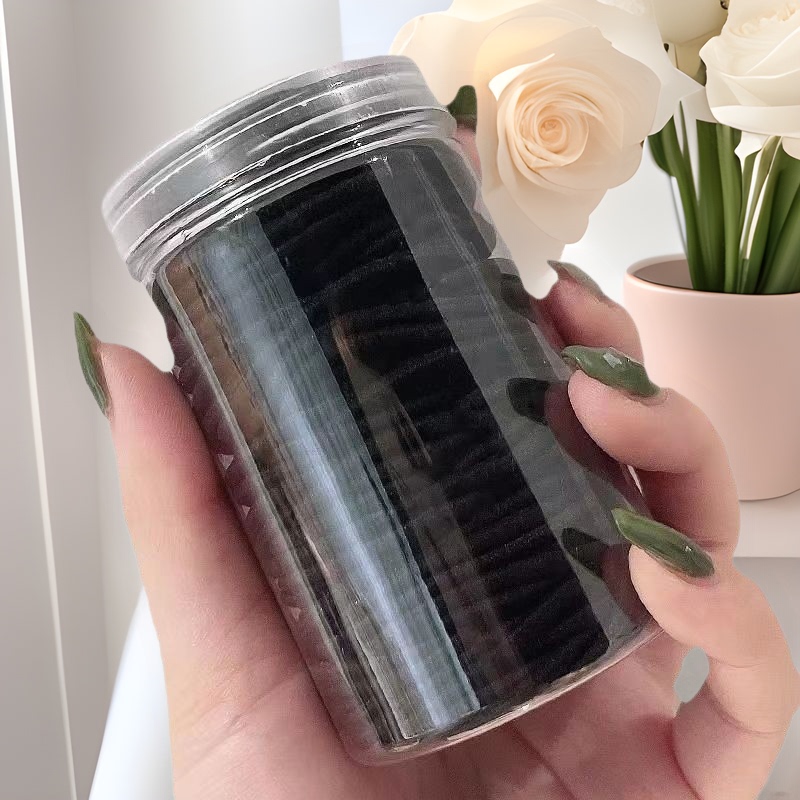 100 barrel rubber band hair band hair tie rope high elastic durable hair band Simple multi-color hair band hair band 100 barrel rubber band hair band hair tie rope high elastic durable hair band Simple multi-color hair band hair band