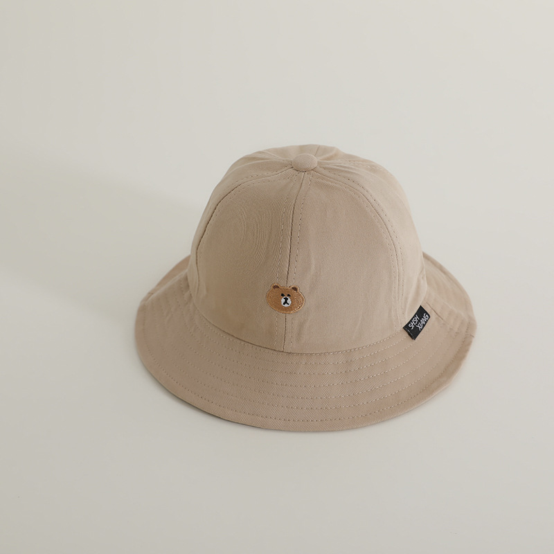 Sombrero bebé para niños primavera y otoño nuevo lindo sombrero pescador sombrero de otoño para niños sombrero de bañera para niños sombrero de sol universal