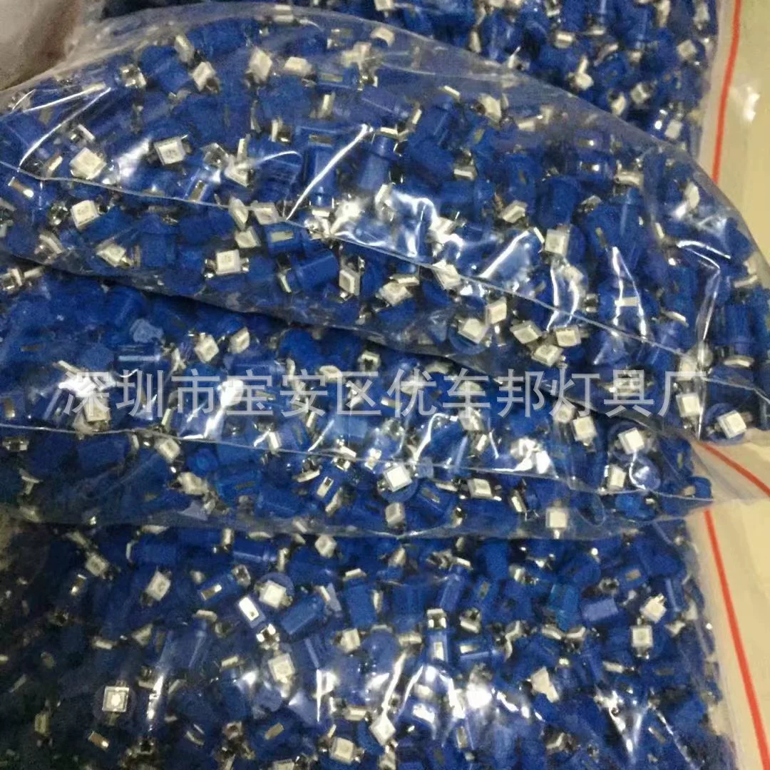 T5 B8 5 1SMD LED автомобильная лампа, демонстрационная ширинная подсветка центральной консоли, 5050 T5 B8 5D приборная подсветка