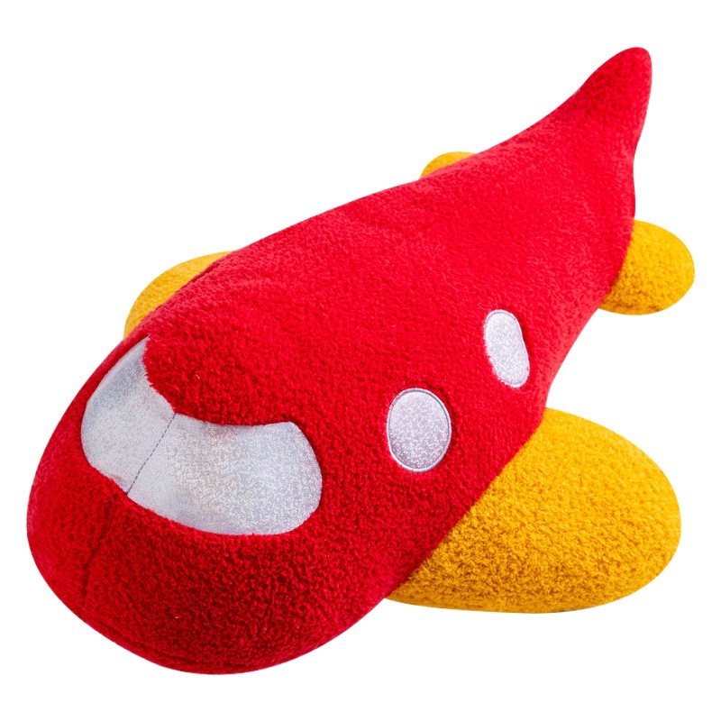 Lindo espacio astronauta almohada cohete de peluche juguete Muñeca muñeca para dormir regalo los niños al por mayor femenina