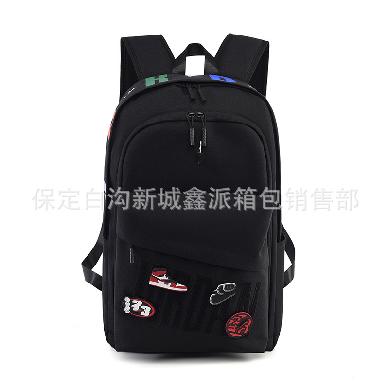 With velcro, big, black