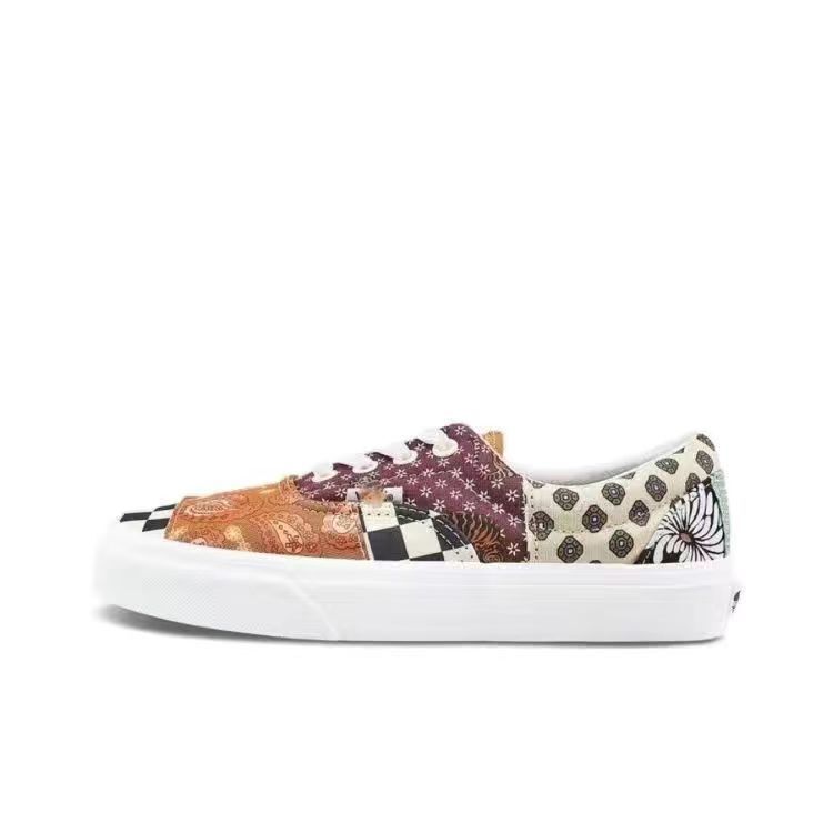 莆田靴 Vans アナハイム キャンバス シューズ メンズ レディース クラシック ブラック ホワイト チェッカーボード ロートップ キャンバス レトロ スニーカー|undefined