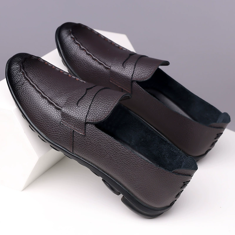 Фабрика прямых продаж новая мужская бизнес-одежда повседневная дикая кожаная обувь Four Seasons