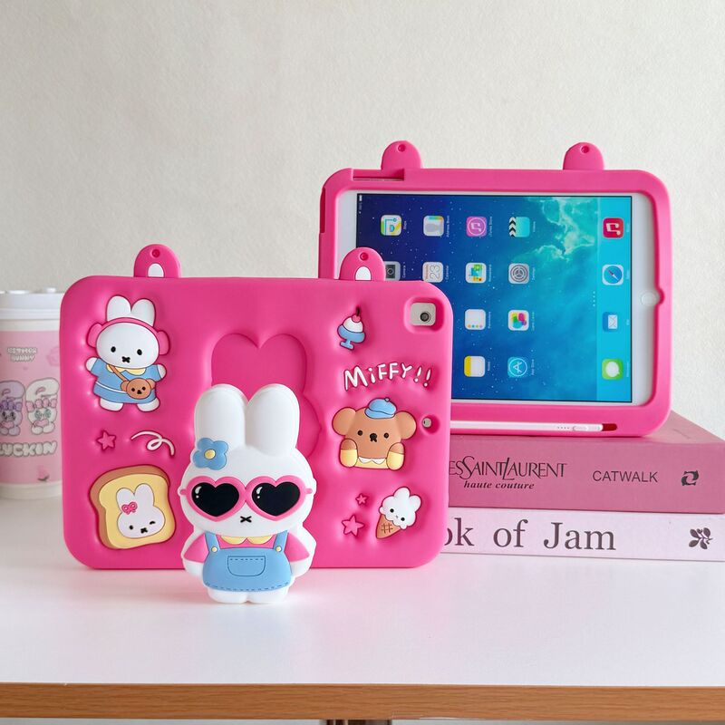 Horizontal and vertical support iPad protective case for 10th generation tablet 10.2inch Cartoon air5 9th generation 11inch Anti-drop suitable