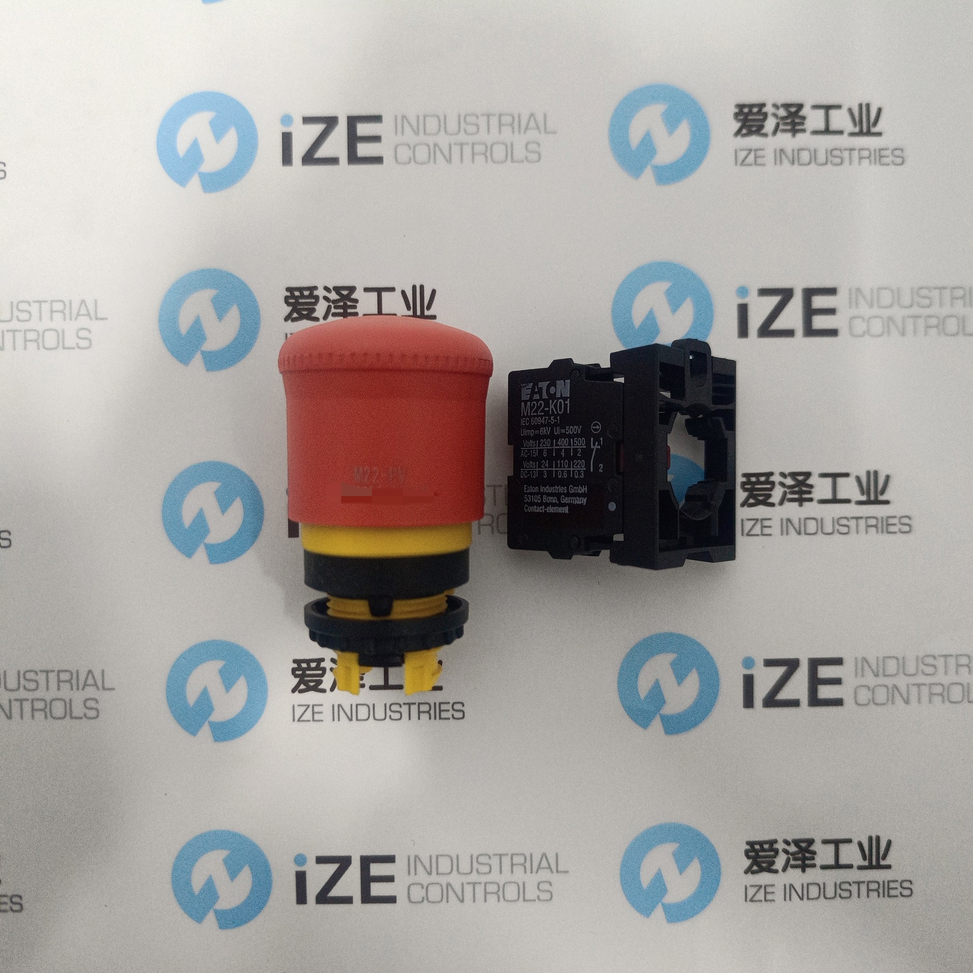EATON按钮M22-PV/K01原装