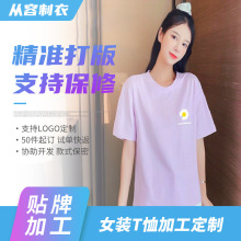 江浙沪T恤衫定制logo工作服加工 夏男女款中高polo衫贴牌来图来样