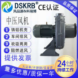 吹吸气体输送物料中压风机机械冷却送风上料透浦中压工业鼓风机