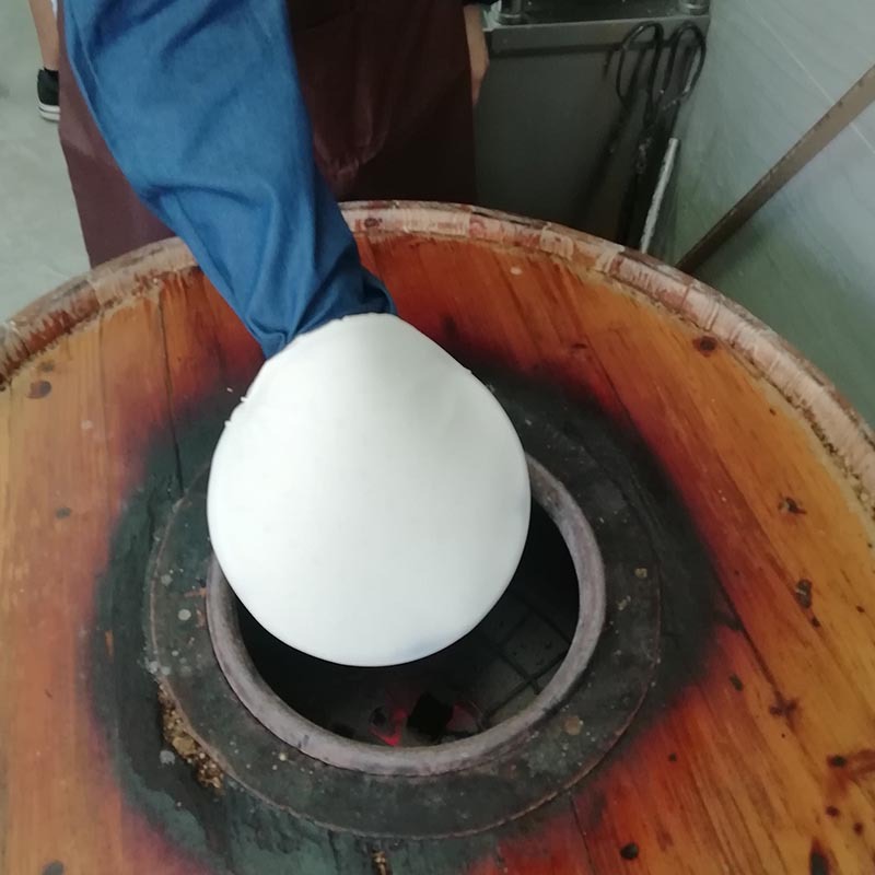 원형 19.5cm 고온 방지 실리콘 모델