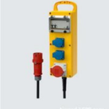 德国进口 mennekes/曼奈柯斯 硬橡胶材质工业组合插座箱 70033