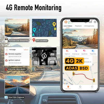 with Remote Monitoring and – Driving recorder