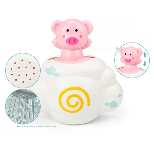 Baby Bath Toys for Girls and Boys, Water Play Toys for Infants, Shower Spray with Rain Cloud Design