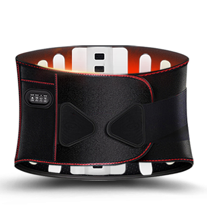 Hengshi calefacción eléctrica cinturón calefacción caliente compresa caliente cinturón cintura masajeador cintura soporte tía artefacto