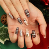 Fake nails, nail stickers for manicure for nails, ready-made product