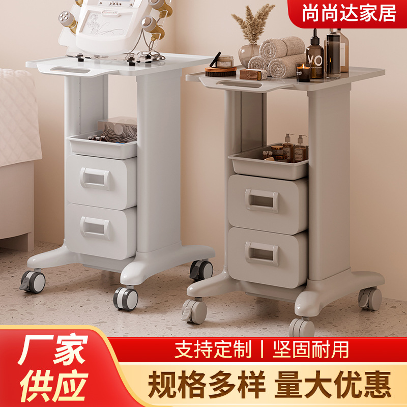 移动推车工具车医疗美容院诊所牙科 单抽屉置物架工作台车小推车