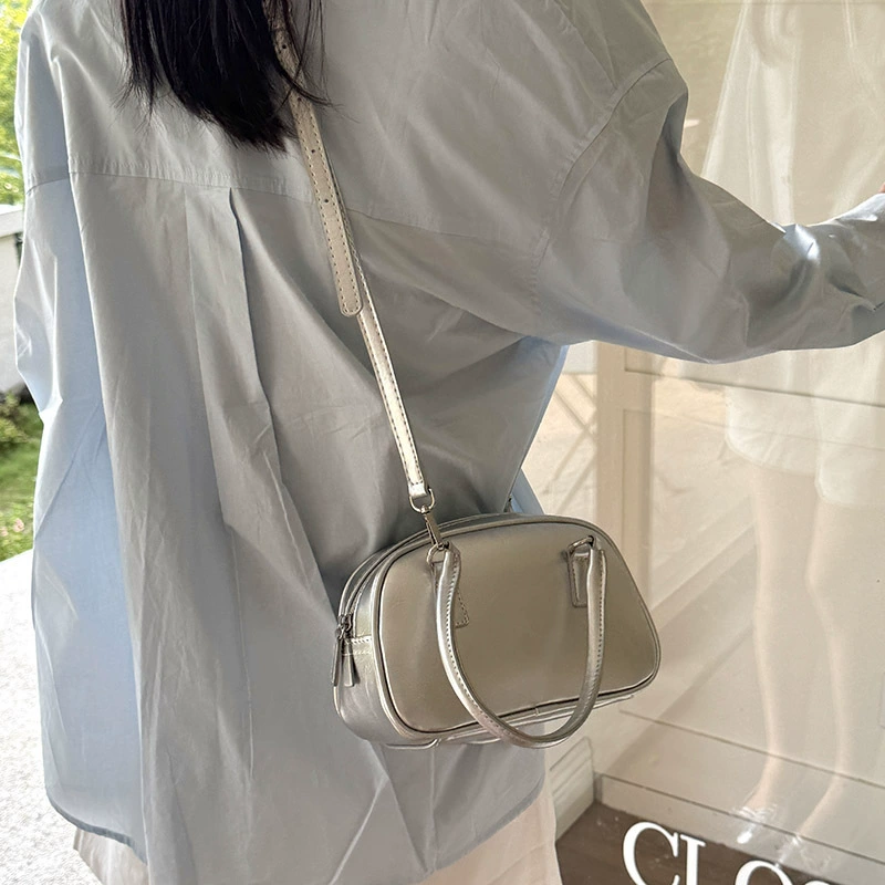 Sophisticated small design handheld shoulder bag, universal bag strap, small bag, South Korea