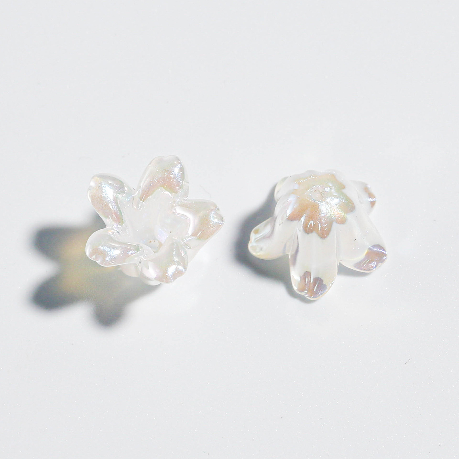 Cuentas de Flor de Lirio de los Valles, Cuentas Sueltas de Flor de Lirio, Bola de Flores, Accesorios de Joyería DIY, Cuentas a Granel