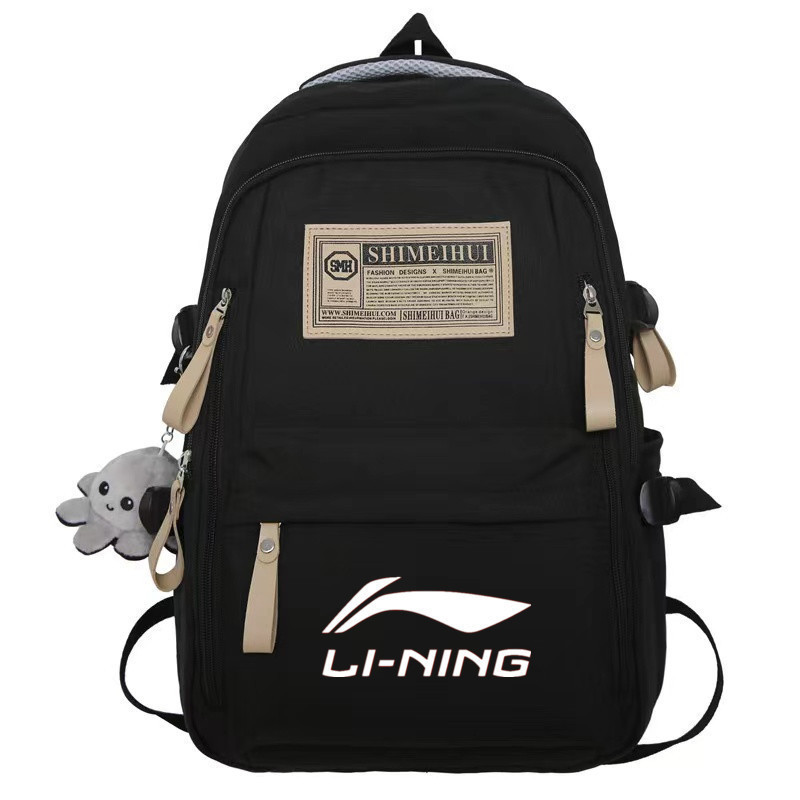 Li Ning バックパック メンズバッグ 中学生 高校生 大学生 スクールバッグ レディース 大容量 カジュアル 旅行 パソコンリュック|undefined