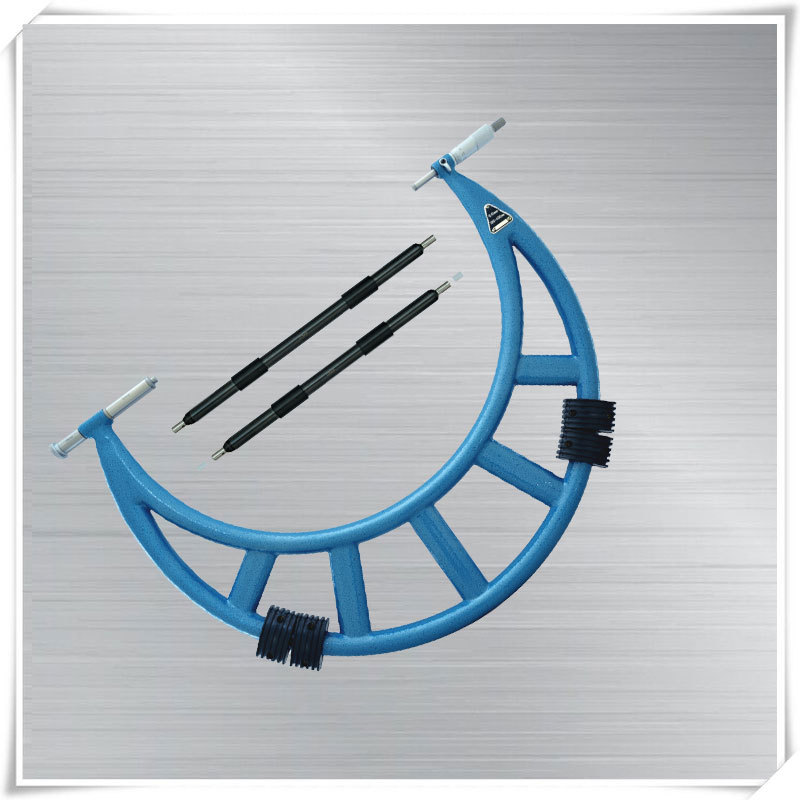 青量可调测砧外径千分尺1200-1400mm棘轮测力104-21-000