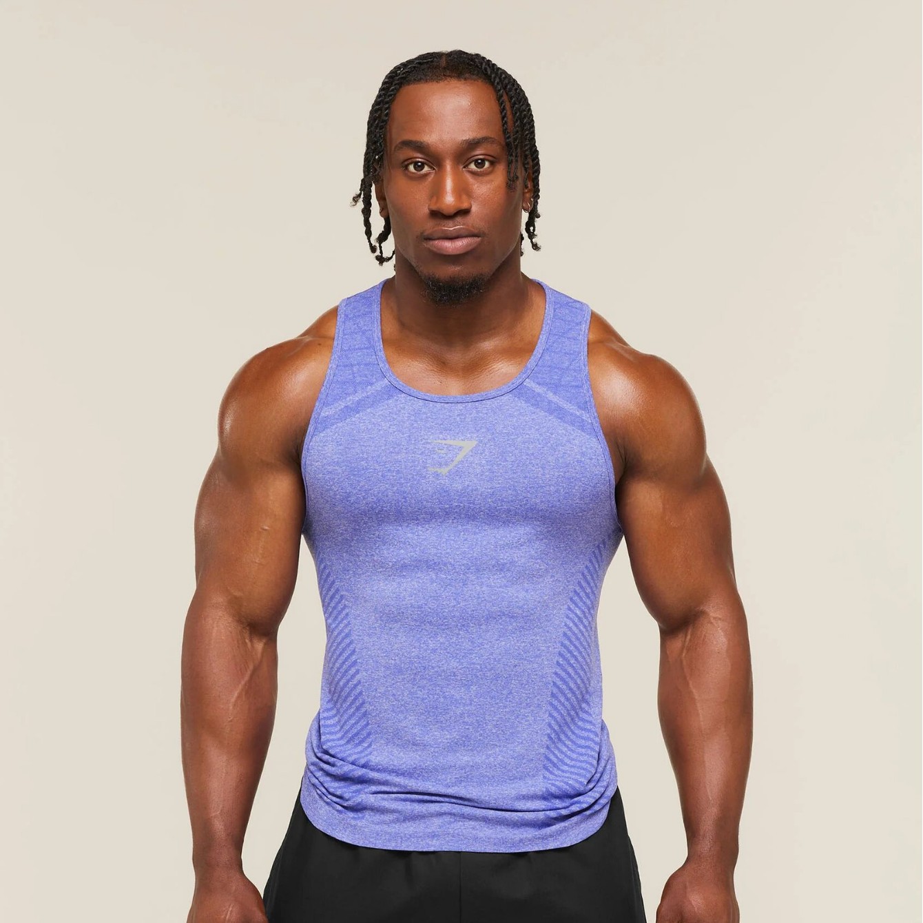 New GYM Shark Vest for Men, Breathable, Quick-Dry, Elastic, for Fitness, Casual Wear, Running, Training, Summer Base Shirt