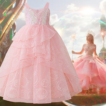 ħ����Ů�׸����_��ɫ�B��ȹ�鼆���Y��Ůͯcosplay�ݳ�������ȹ