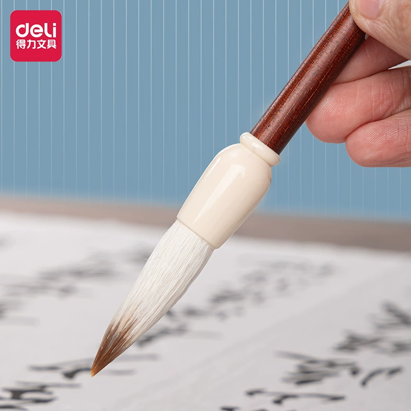 Кисть Deli HW134 Xingchuan и большой обычный сценарий, средний и маленький обычный сценарий, представление для начинающих, практика каллиграфии для учащихся начальной школы.