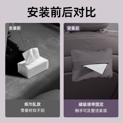 New LS6/LS9/LS8 Car Magnetic: Car tissue box/set