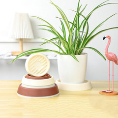 Cross-border hot-selling plastic drain tray with thickened breathable bottom and succulent flower pot base with round bottom round drain tray