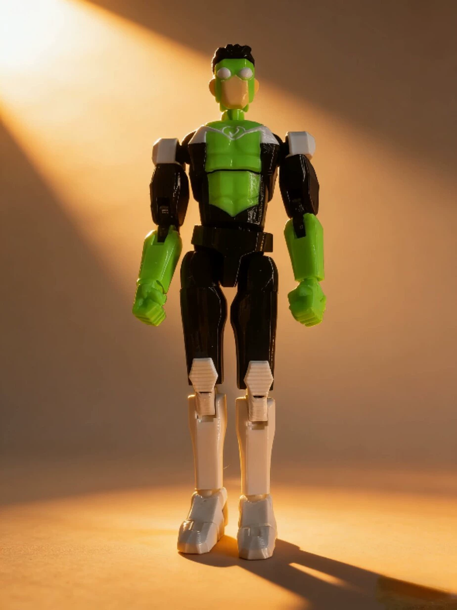 Кукла, подвижная настольная игра, конструктор, минифигура, игрушка, 3D