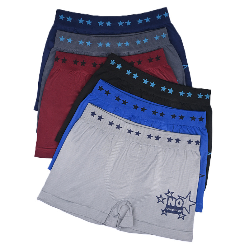 Ropa interior para niños de comercio exterior, niños de 10 a 15 años, pantalones cortos antidesgaste suaves y transpirables de secado rápido